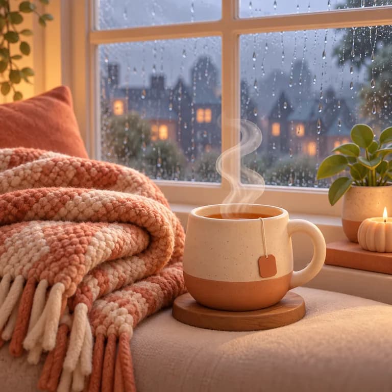 زیر پتو با چای